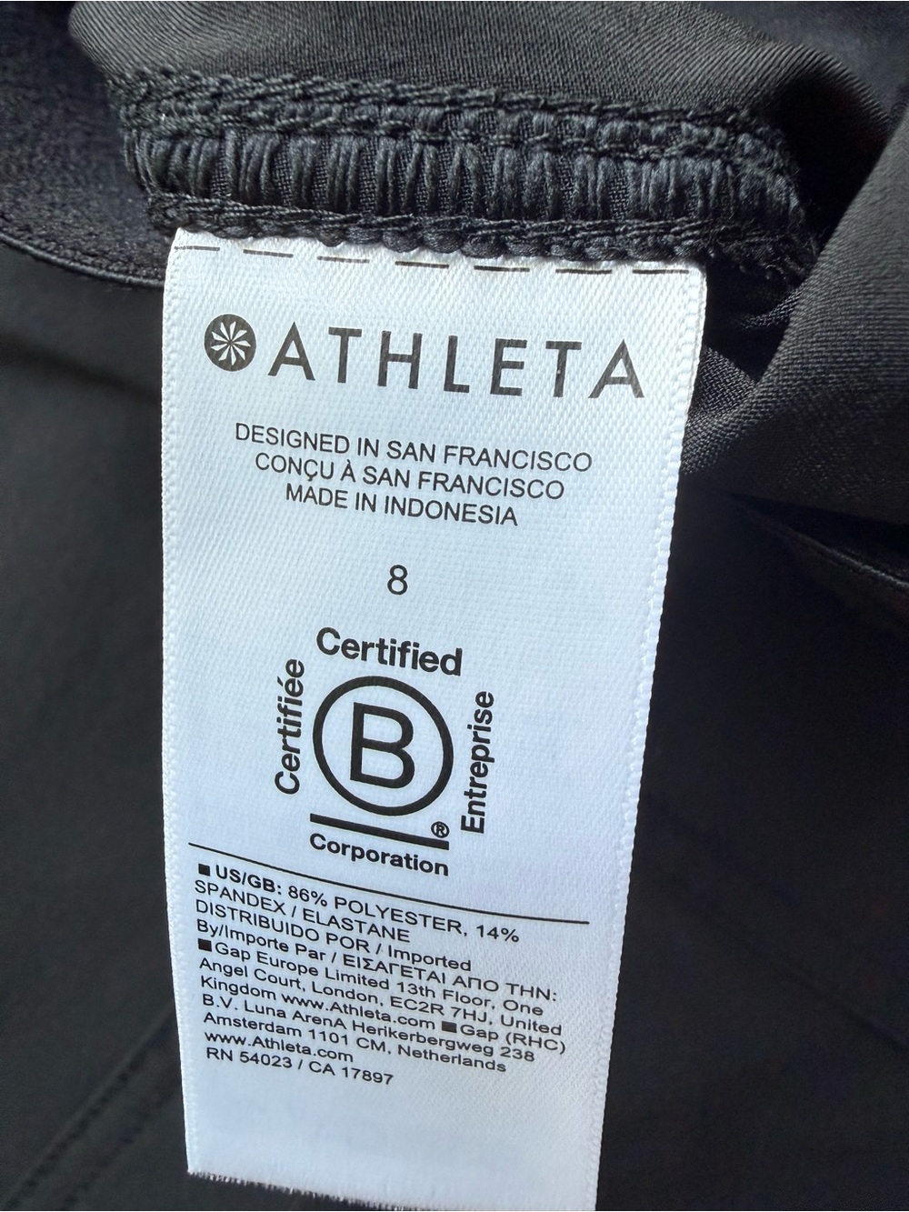 Athleta Black Cargo-Style Midi Skirt - Picture 8 of 8